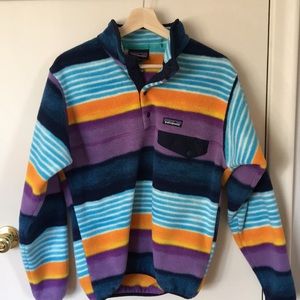 Lightly worn men’s small Synchilla Snap fleece